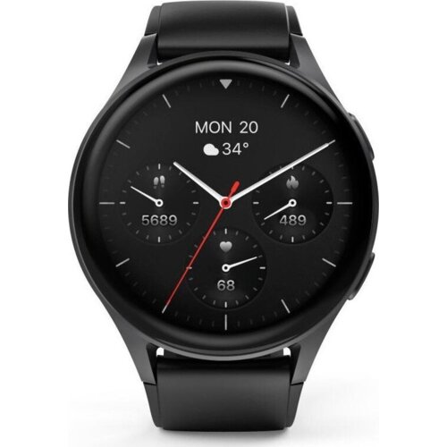 Hama Smartwatch 8900 3,63 cm (1.43") AMOLED 45 mm Digitalno 466 x 466 pikseli Ekran osjetljiv na dodir Crno GPS Cijene