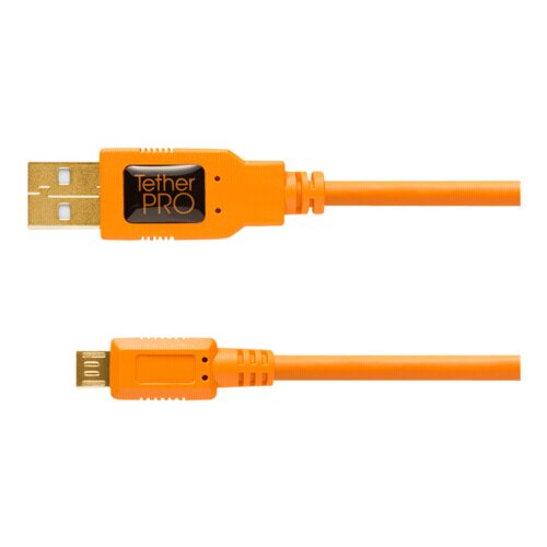 Tethertools TetherPro USB 2.0 A Male to Micro B 5-pin orange Cijene