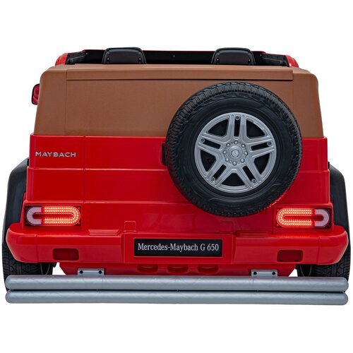  Licenciran avto na akumulator Mercedes Benz MAYBACH G650 STRONG - dvosed - rdeč Slike