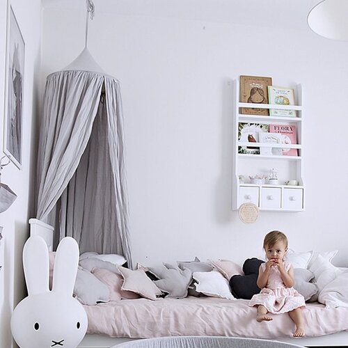  Baldahin Soft - svijetlosivi Slike