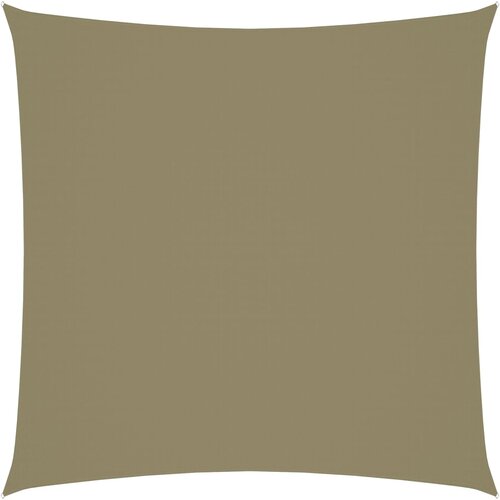 VidaXL Senčno jadro oksford blago kvadratno 4,5x4,5 m bež Slike