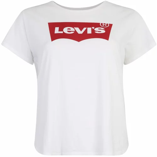 Levi's Majica 'PL PERFECT TEE NEUTRALS' crvena / bijela