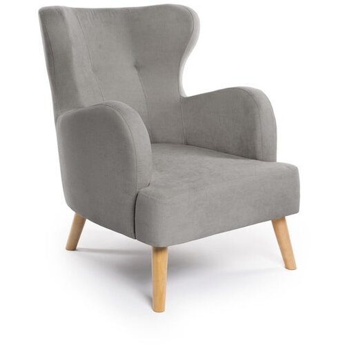 Bonami Selection Svijetlo siva wing fotelja Noemye &amp;ndash; Slike