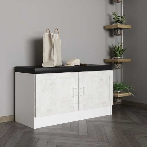 Woody Fashion noah - 8304 white hall stand Cene