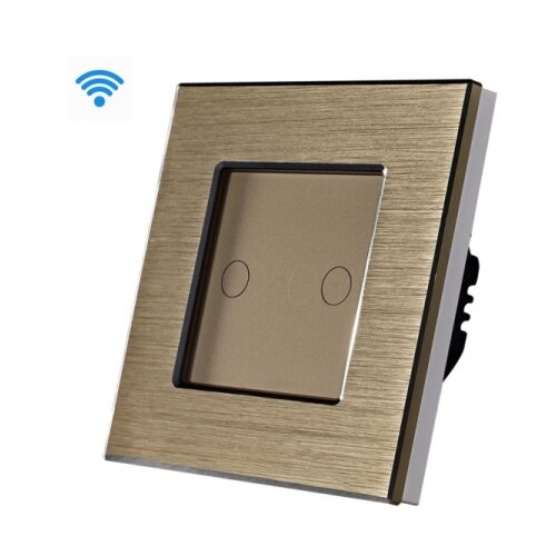 Exeshop 2g wi-fi pametni prekidačI al nn zlatni (WiFi touch switch) ( ss036 ) Cene