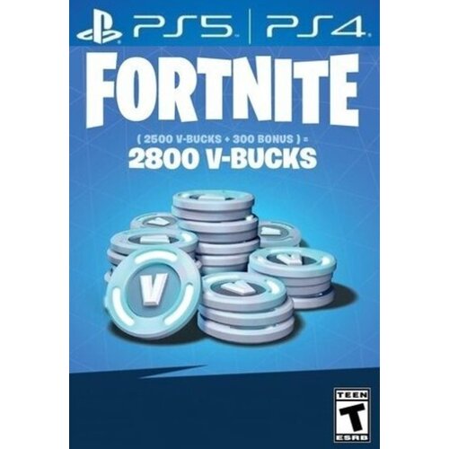 Fortnite 2800 V-Bucks za PlayStation 4 & 5 (brez kartončka) Cene