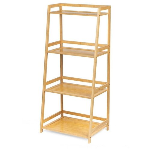Bonami Essentials Bambusova kopalni&scaron;ka polica v naravni barvi 52x115 cm Elori &ndash; Cene