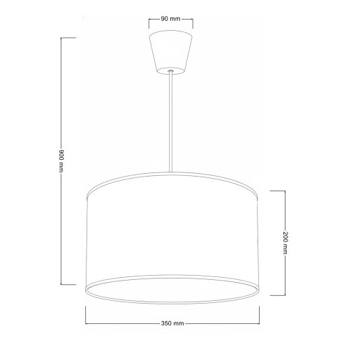  Brilagi - LED Dečji luster na sajli BOBO 1xE27/10W/230V prečnik 35 cm bela/životinjice Slike