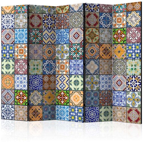  Paravan u 5 dijelova - Colorful Mosaic II [Room Dividers] 225x172 Cijene