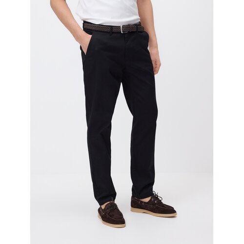 Reserved Chino slim hlače s remenom - crno Cijene