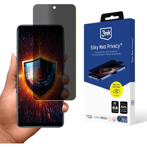 3mk silky matt privacy za motorola moto G42 zaščitna folija z privacy, (5000017848) Cene