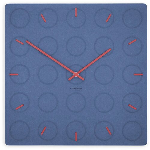 Von Der Factory Zidni sat Luxhora Circula Dark Blue 10 boja kazaljki Slike