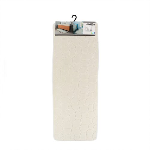 Tendance podloga za kupaonu pebble, 45x120cm, memorijska pjena, bež Cijene