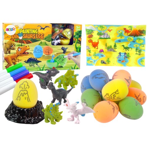 DIY Egg Painting Dinosaurs Kit Slike