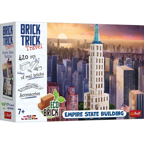 Brick Trick Set sa kockama Sazidaj Empire State building 61785 Cene