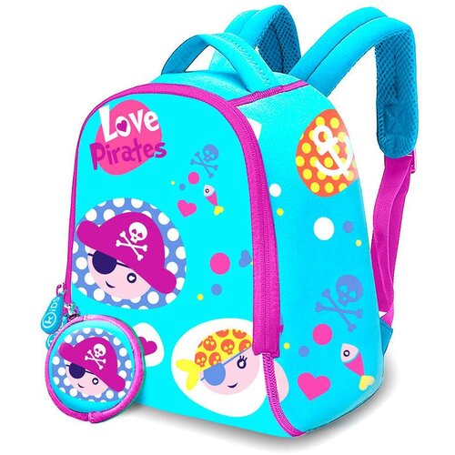 Kids Licensing Love Pirates ruksak + novčanik 25cm Cene