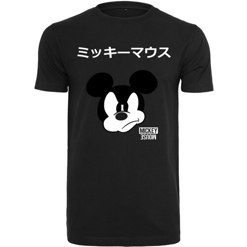 Merchcode Japanese T-shirt Mickey Black Slike