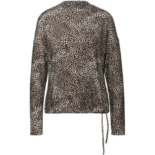 Street One Puloverji LTD QR printed soft turtle neck shirt 324183 Cene