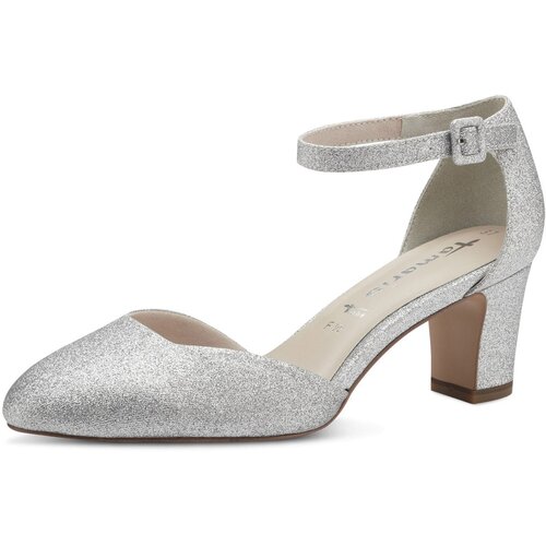 Tamaris Čevlji s peto srebrna Cene