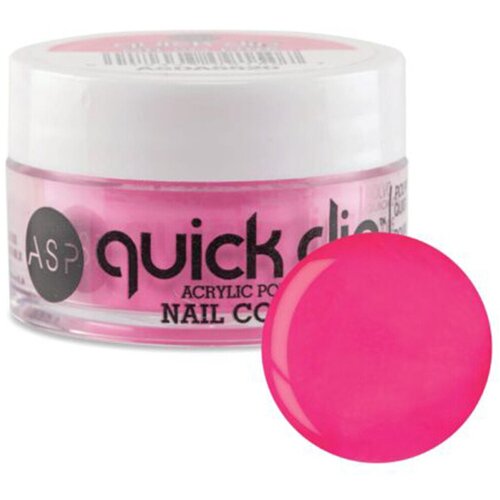 ASP Nega nohtov Farbliches Acrylpulver Quick Dip - Cosmo Rožnata Slike