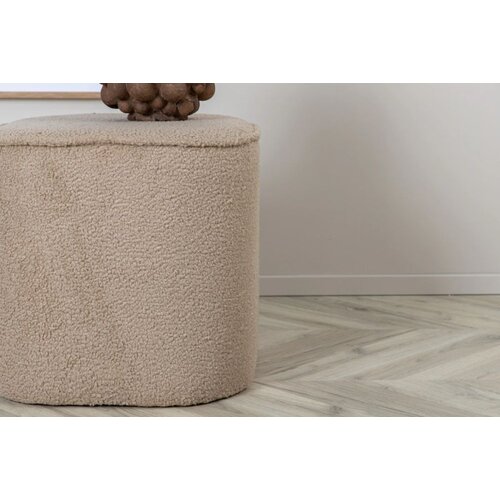 Venture Home okrugli puf Piff (art. 15572-403) ⌀44 cm, bež Slike