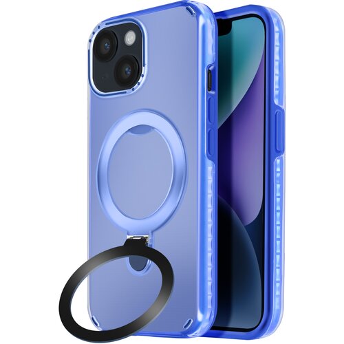 AVIZAR MagSafe ohišje za iPhone 14 in 13 Odporno na udarce s stojalom, Modra, (5000012996) Cene