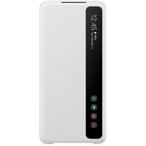 Samsung original torbica clear view ef-zg985cwe za galaxy s20 plus g985 - bela Cene