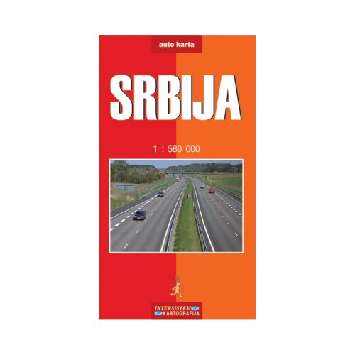 Intersistem Grupa autora - Srbija - auto karta Slike