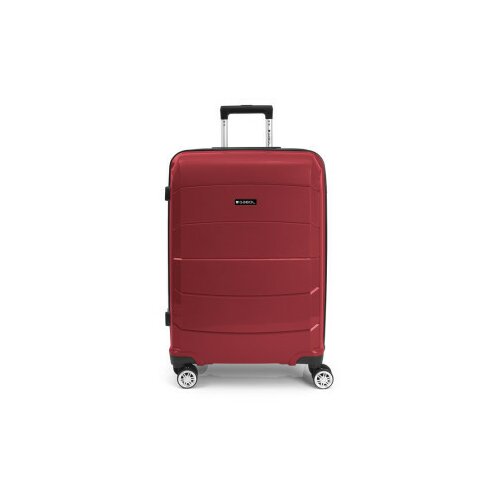 Gabol kofer srednji proširivi 43x66x27 cm Polypropilen 72l-3,4 kg Midori crvena ( 16KG122146D ) Cene