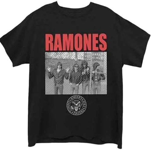 Ramones Košulja Cage Photo Unisex Black XL