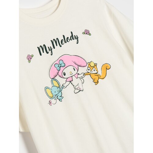 Sinsay Pamučna majica s printom My Melody Slike