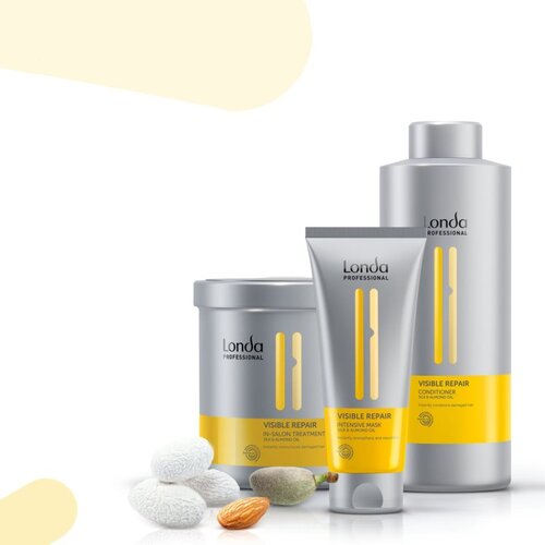 Londa Professional Visible Repair krepilni &amp;scaron;ampon za po&amp;scaron;kodovane lase 1000 ml Slike