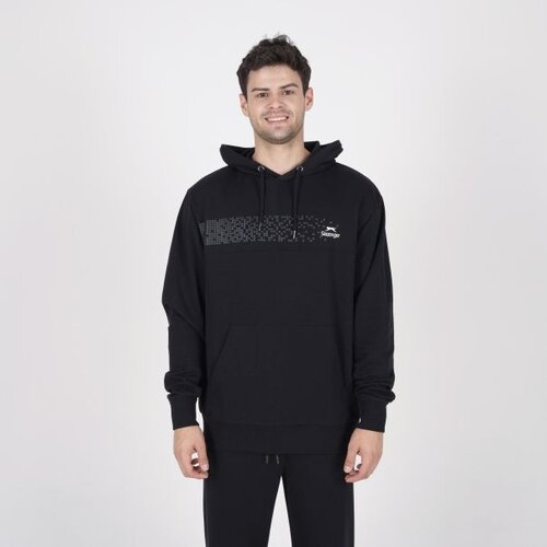 Slazenger Muški duks sa kapuljačom Sporty, Crni Cene
