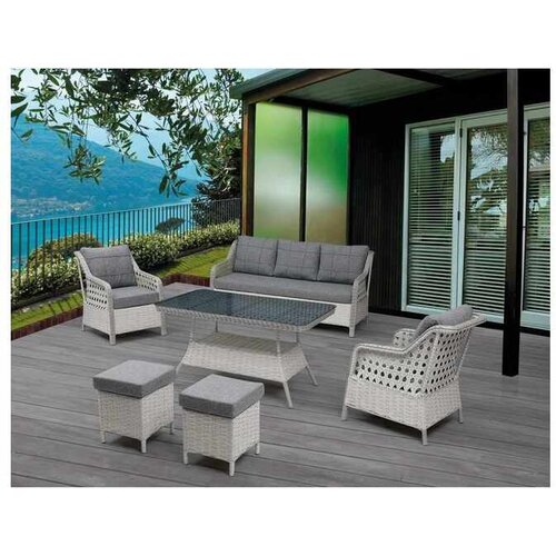 Skye_Decor Skye Decor Ba&amp;scaron;tenska garnitura set Rondi - Dark Grey, Light Grey Slike
