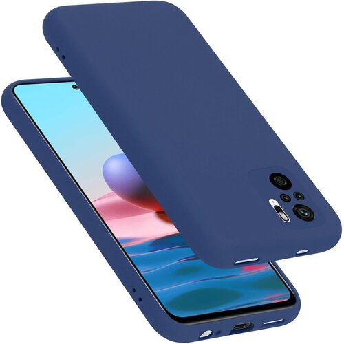 Cadorabo Ohi&scaron;je, združljiv s Xiaomi v tekoči modri barvi - za&scaron;čitni pokrov iz fleksibilnega silikona TPU, (20588173) Cene