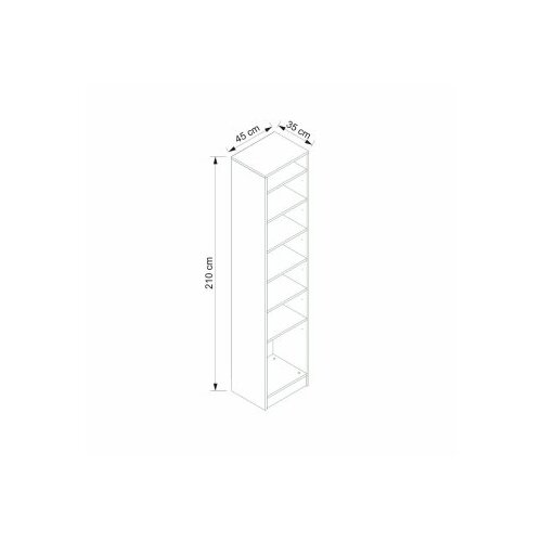 Woody Fashion noah - 7311 white hall stand Slike
