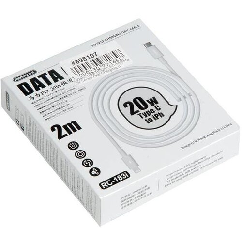 Remax Marlik Series PD 20W Fast Charging Cable RC-183i 2M Slike