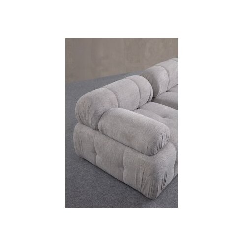 Atelier Del Sofa ugaona garnitura petite 3 light grey Slike