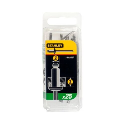 Stanley AL.POP NITNA 1/8"X1/2" (X15) 1-PAA48T Cene