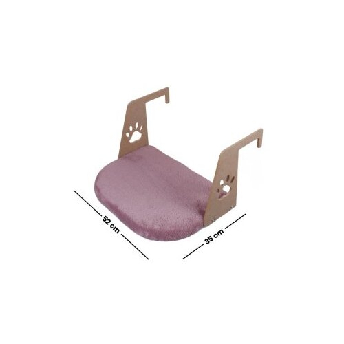 Paws & Whiskers Krevet za mačke Riana Dusty Rose Cene