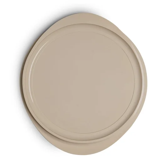 Citron ostali pribor za hranjenje Silikonski podložak za tanjur Beige Silicone_Plate_Suction_Beige