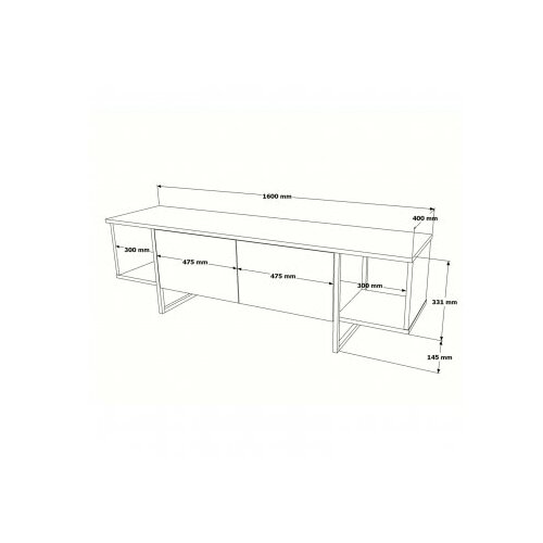 Hanah home VG30 ge polica za tv Slike