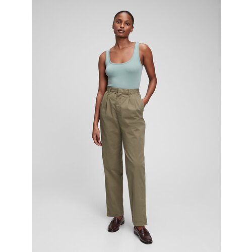GAP Pants khaki high rise Washwell - Women Slike