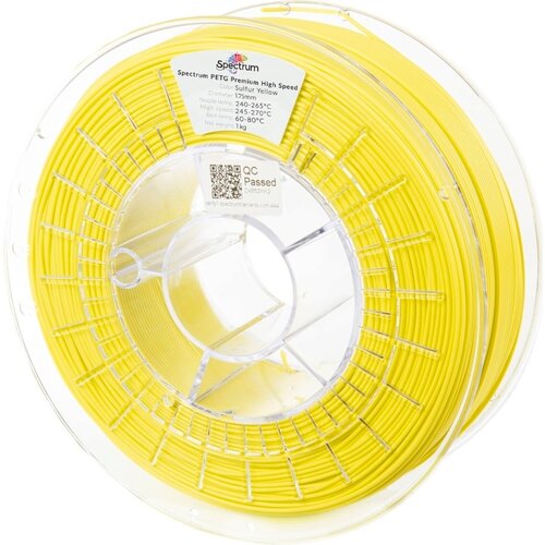 Spectrum PETG Premium High Speed Sulfur Yellow - 1,75 mm / 1000 g Cene