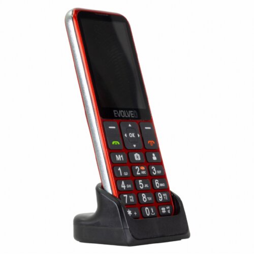 Usams Evolveo Easyphone Lt 4G 128GB Red Slike