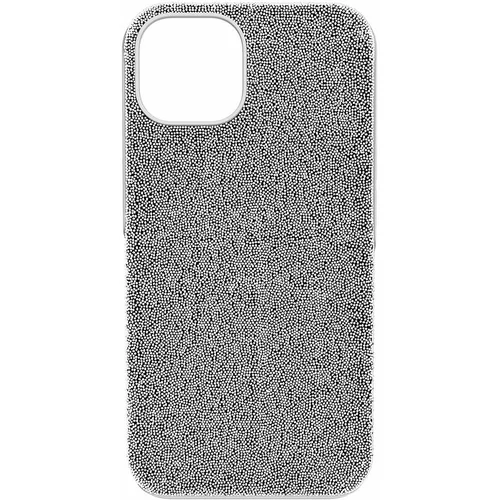 Swarovski Etui za telefon iPhone 14 srebrna barva
