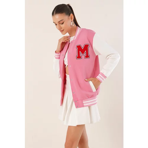 Bigdart 55386 College Jacket - Pink