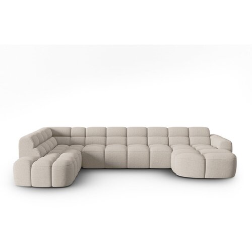 Micadoni Home Bež kotna sedežna garnitura Lisa &amp;ndash; Slike
