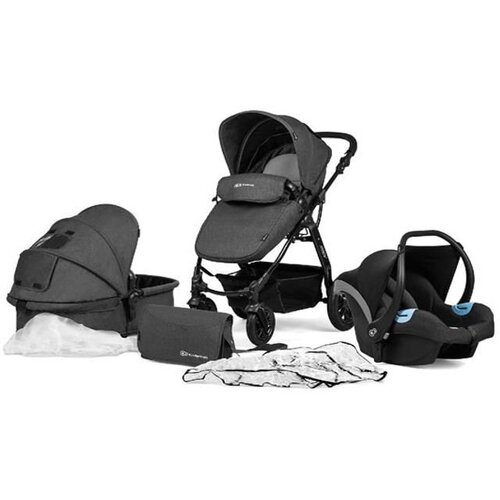 Kinderkraft Black-Kolica za bebe Moov 3U1 KSMOOV00BLK300I Cene