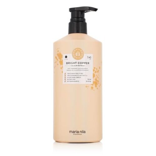 Maria Nila Colour Refresh boja za kosu svi tipovi kose 750 ml nijansa 7.40 Bright Copper za žene Cijene